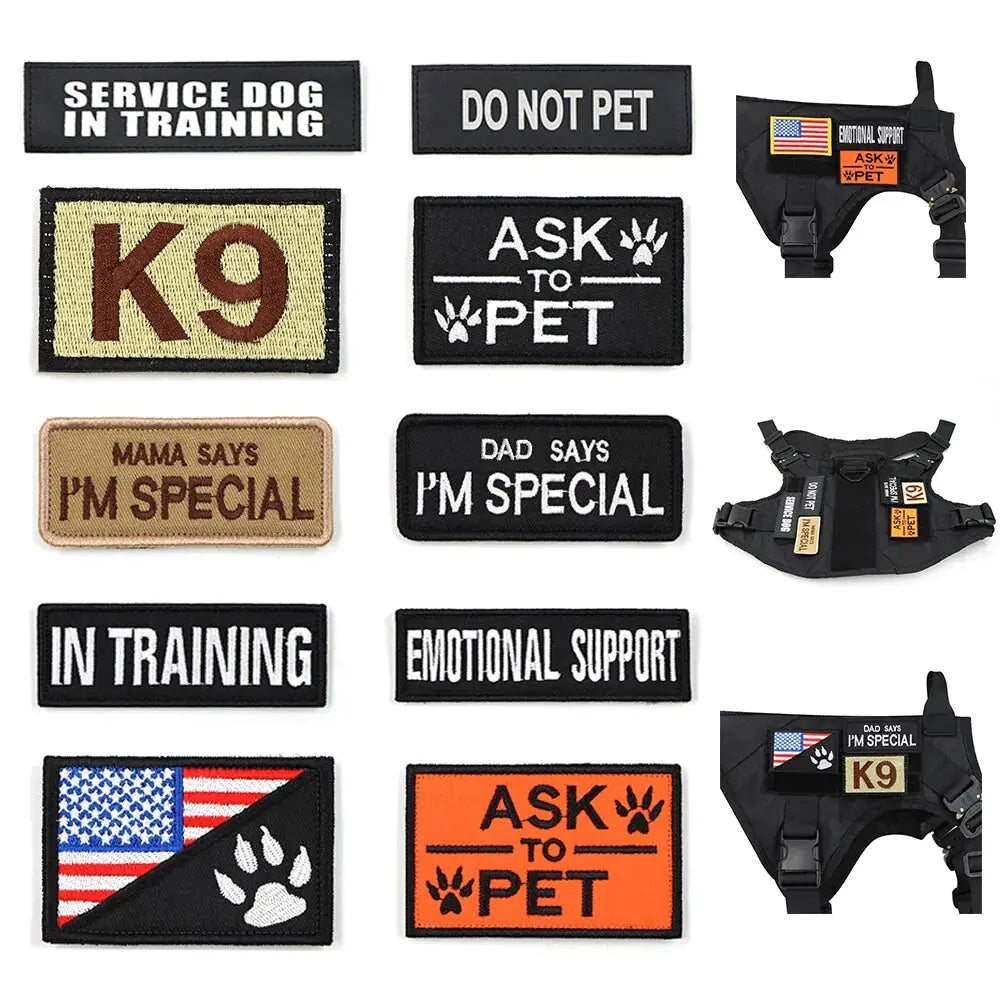 Dog Harness & Collar Patches